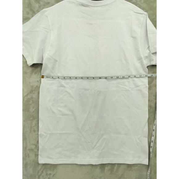 Graphic T-Shirt Size Large Color White David popping a gum - Picture 5 of 7